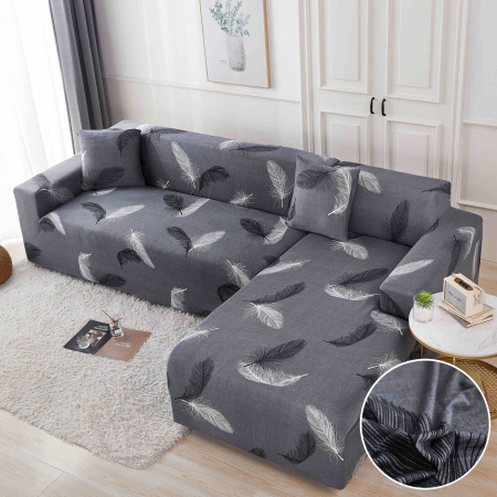 HUSE SCAUNE & CANAPELE - Husa Elastica pentru Coltar 3 Locuri+2 Locuri -COL14