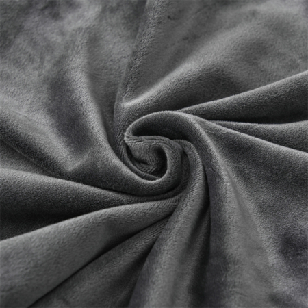 Huse pentru scaun din Catifea cu elastic,Gri inchis-JHC7 [3]