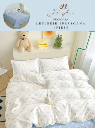 Lenjerii de pat 1 Persoana FINET - Lenjerie de pat 1 Persoana,4 piese,Finet-P13
