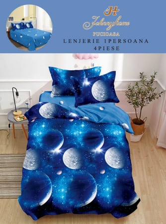 Lenjerii de pat 1 Persoana FINET - Lenjerie de pat 1 Persoana,4 piese,Finet-P45