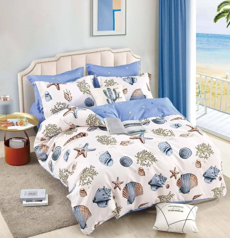 OFERTA 1+1 - Lenjerie de pat, 6 Piese, Finet-FJ38