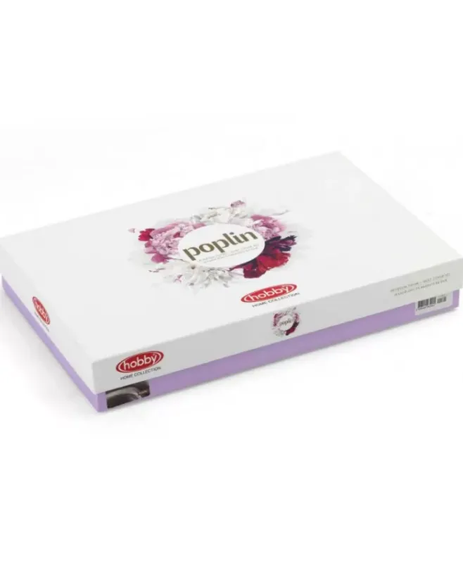 Lenjerie Pat 2 Persoane Hobby Mirela – Capuccino-POP82 [1]