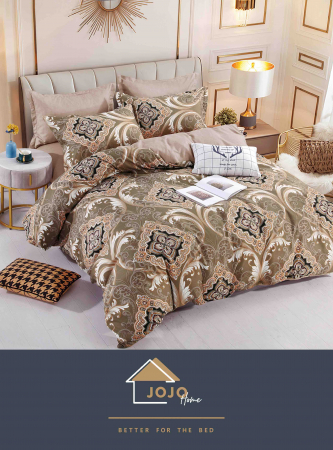 LENJERII DE PAT - Lenjerii de pat Finet 6 piese cu Elastic,Pat dublu-FJE87