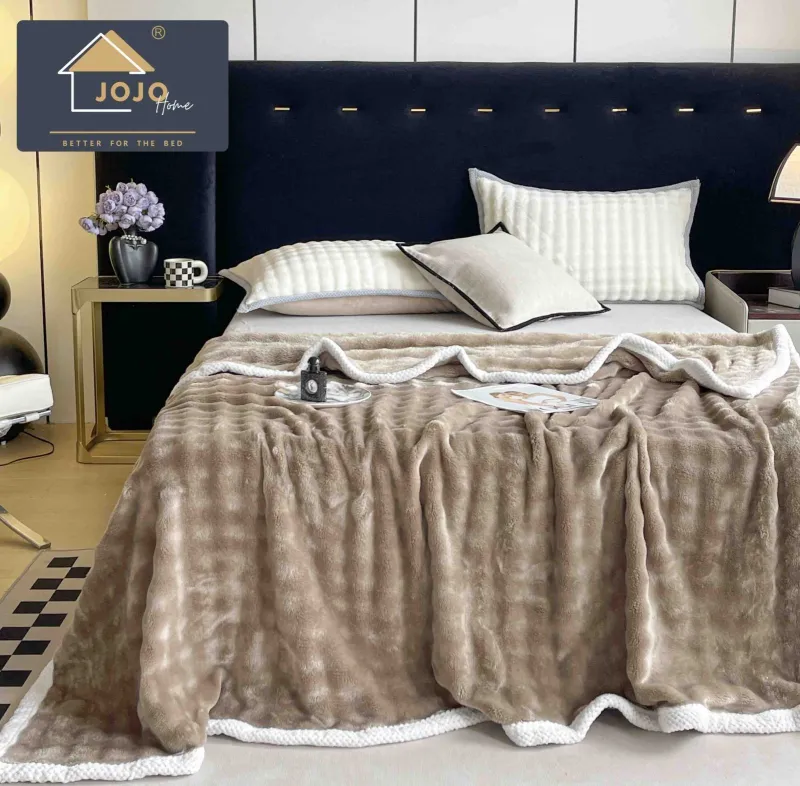 Patura Cocolino cu model - Pătură Cocolino Pentru Pat Dublu,200x230 cm , JP013