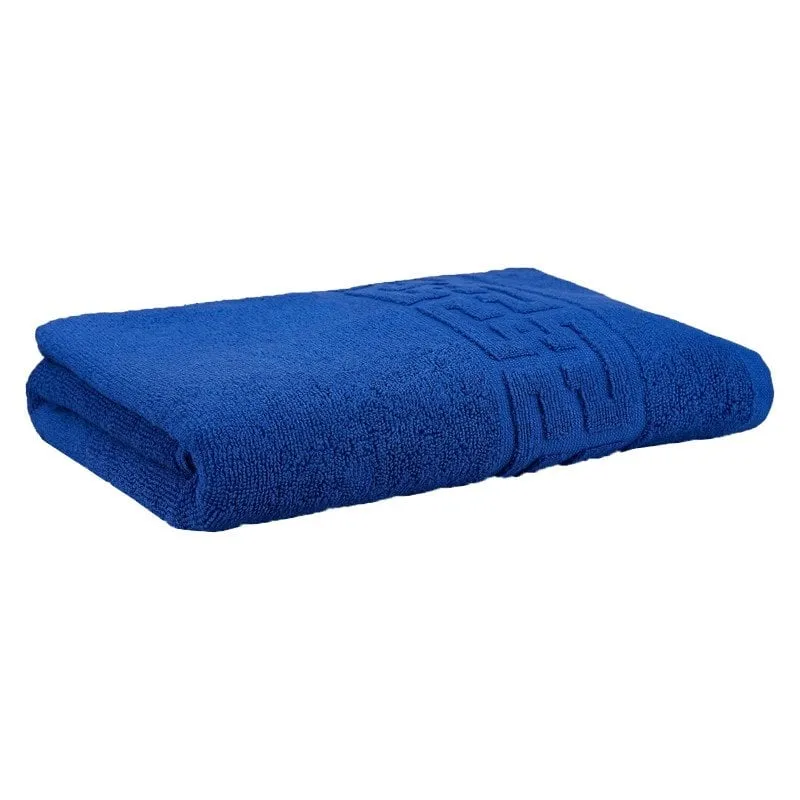Prosoape - Prosop de baie mare, Model Grecesc, Bumbac 100%, 70×130 cm, Densitate 500 g/m² – Albastru-DN1