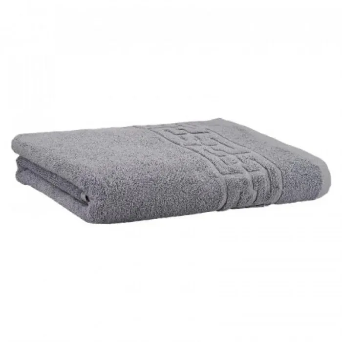 Prosoape - Prosop de baie mare, Model Grecesc, Bumbac 100%, 70×130 cm, Densitate 500 g/m² –Gri-DN7