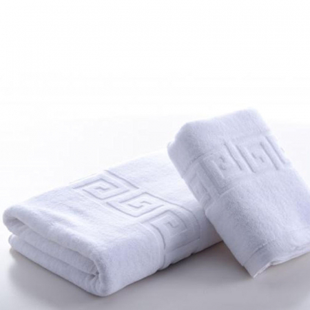 Set 2 Prosoape Hotel, Bumbac 100%, 50x90cm, Densitate 500g, Alb-DV1