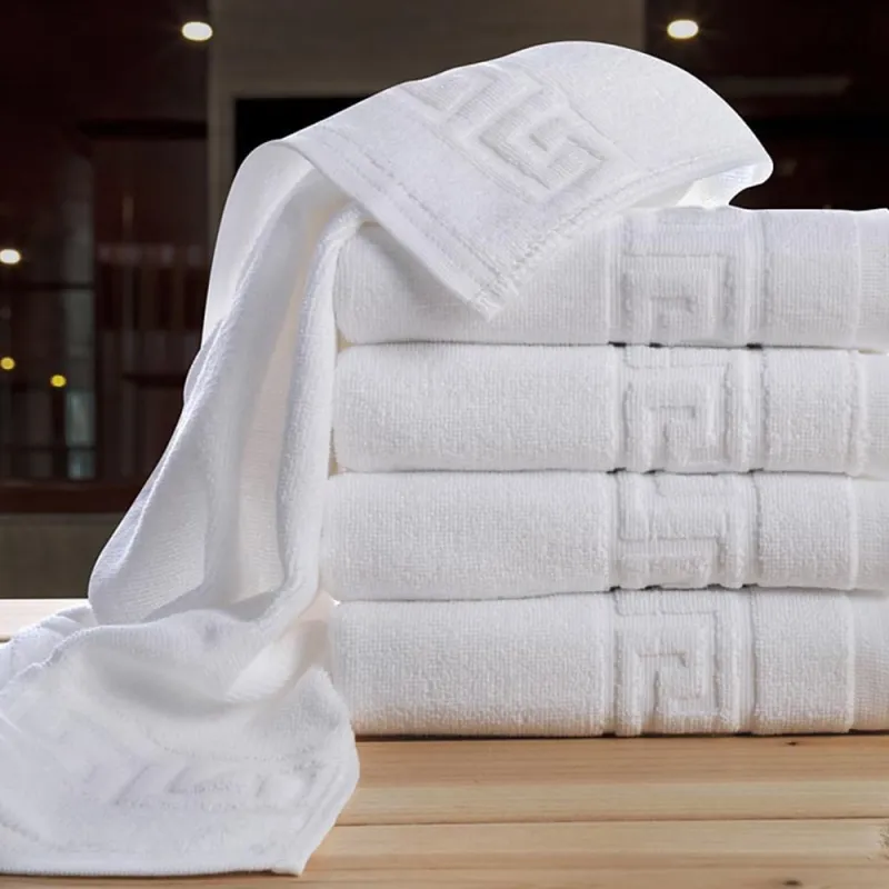 PROSOAPE SI HALATE - Set 5 Prosoape Hoteliere, Bumbac 100%, 50x90, Alb-AH1
