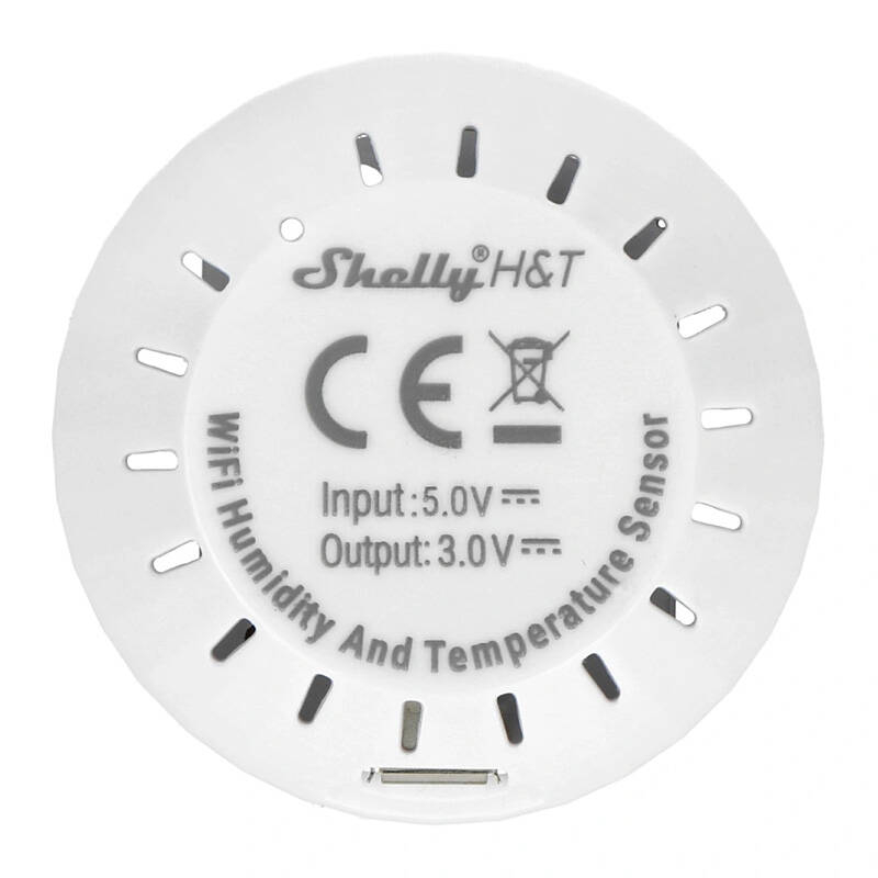 Adaptor USB pentru senzorul de temperatură Shelly H&amp;T (alb) [3]