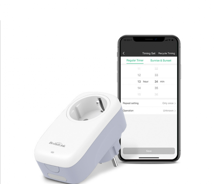 BroadLink SP4L - Priza WiFi, 16A, Lumina de veghe, control din aplicatie [6]