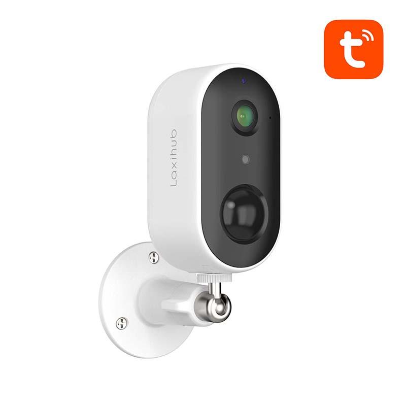 Cameră de Supraveghere Wi-Fi 1080p Full HD Rezistentă la apă, Laxihub, Tuya [2]