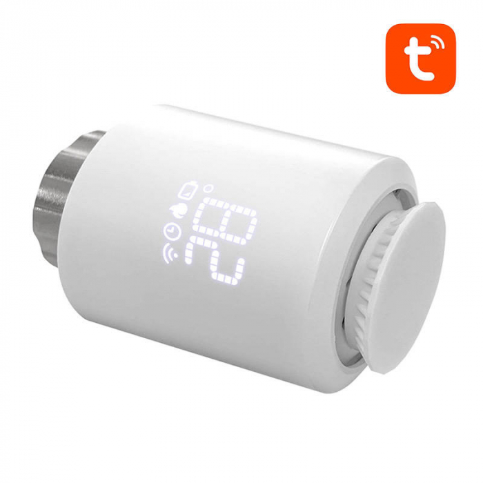 Cap termostat smart pentru calorifer Avatto TRV06 Zigbee 3.0, TUYA [2]
