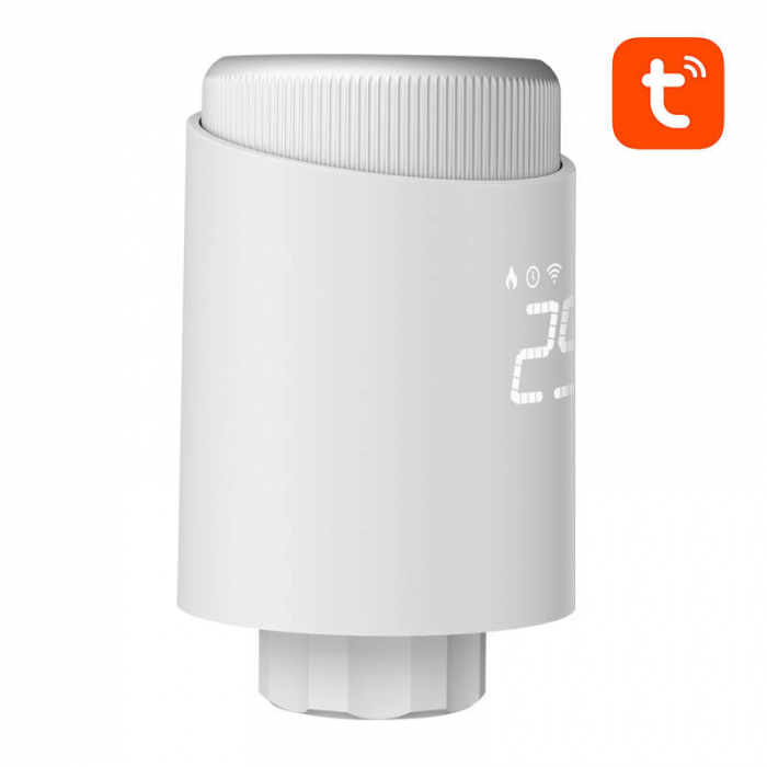 Cap termostat smart pentru calorifer, Avatto TRV10 Zigbee, Tuya [2]