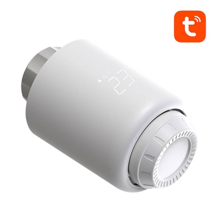 Cap termostatic inteligent pentru Calorifer, Avatto TRV07, Wi-Fi, TUYA [2]