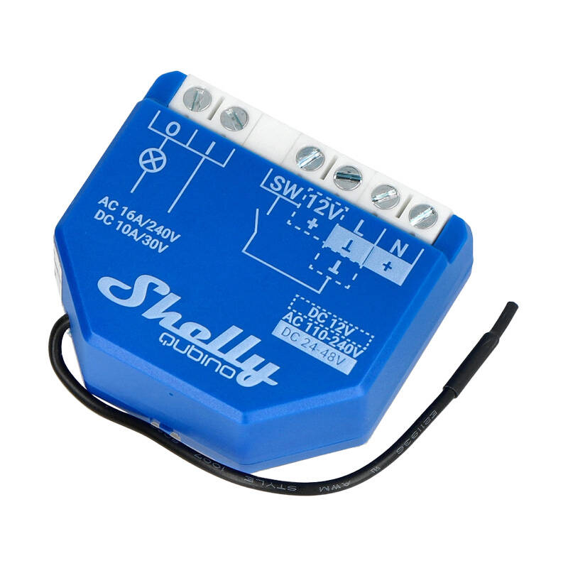 Releu inteligent Shelly Qubino Wave 1 cu 1 canal, protocol Z-Wave [3]