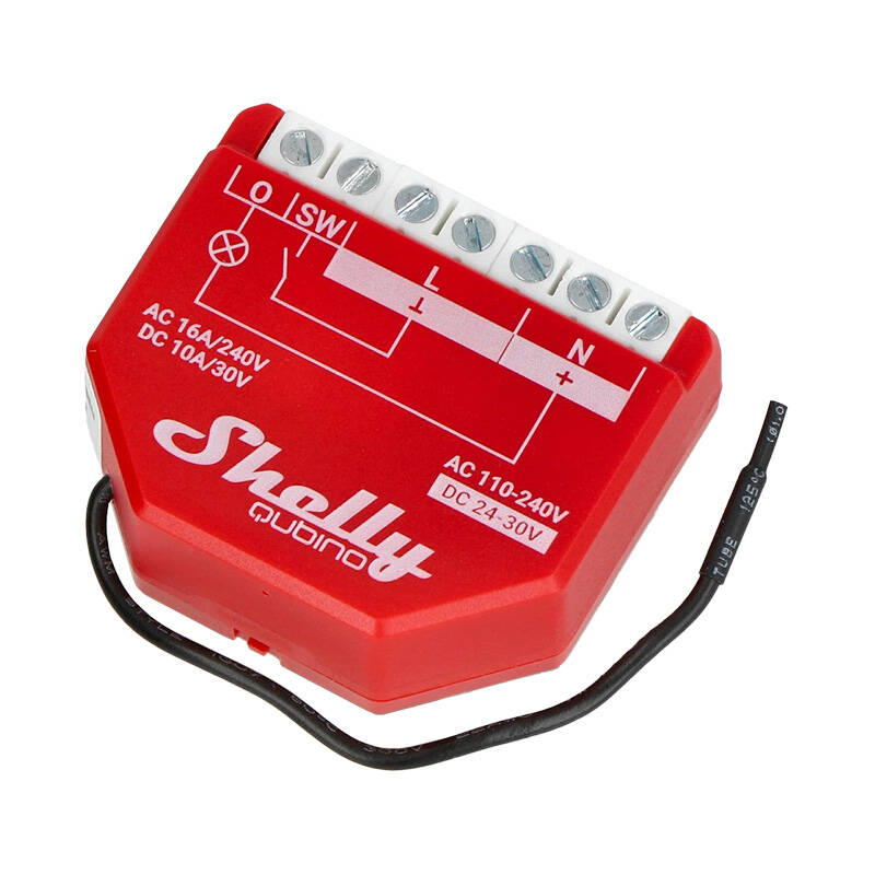 Releu inteligent Shelly Qubino Wave PM1 cu contor de putere, protocol Z-Wave [4]