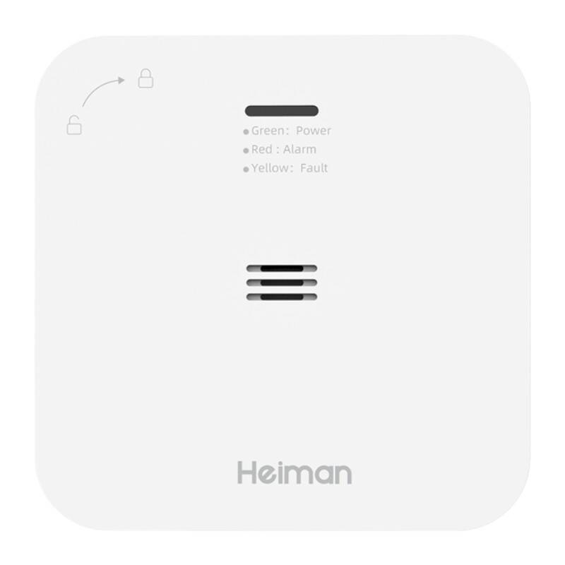 Detector de monoxid de carbon inteligent WiFi Tuya Heiman WS-720ES [3]