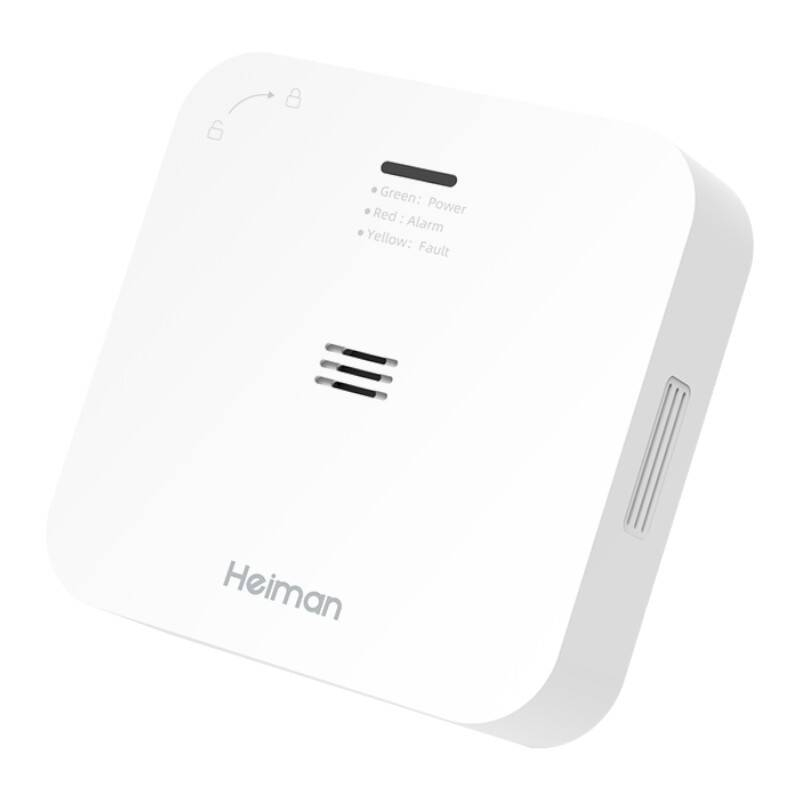 Detector inteligent de monoxid de carbon ZigBee Heiman HS-720ES Tuya [4]
