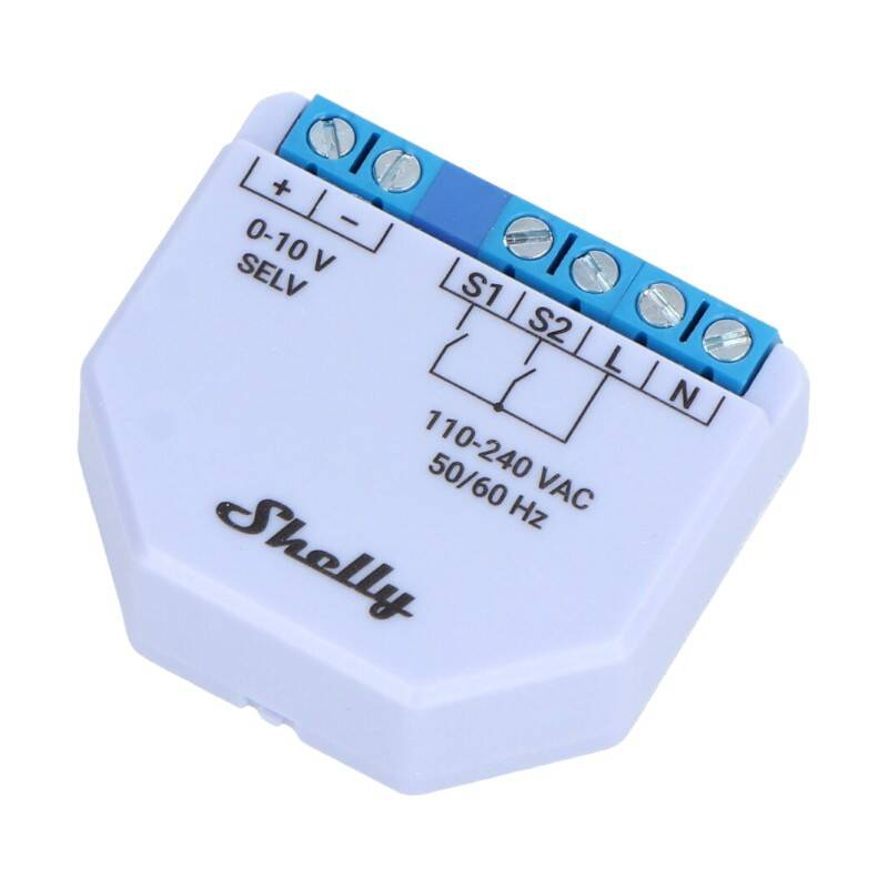 Dimmer pentru iluminat Shelly Plus WiFi 0-10V, compatibil cu Amazon Alexa și Google Assistant [3]
