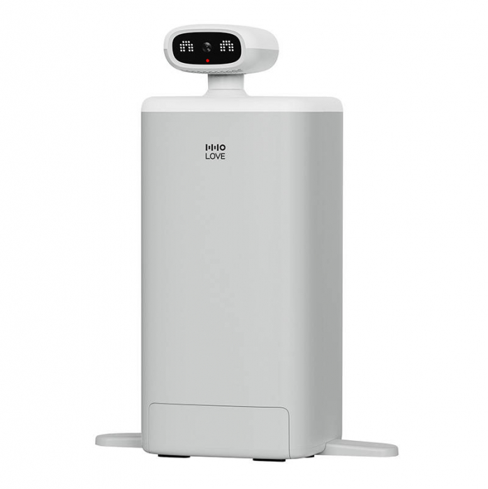 Distribuitor inteligent de hrana pentru animale, HHOLove O Sitter, Camera HD 360, Alb [2]