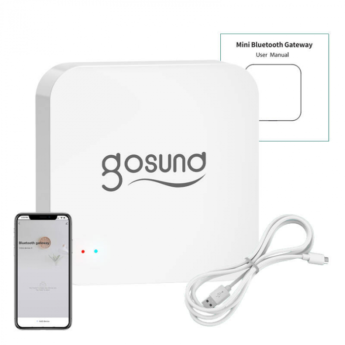 Gateway inteligent Bluetooth/Wi-Fi cu alarmă Gosund G2 [3]