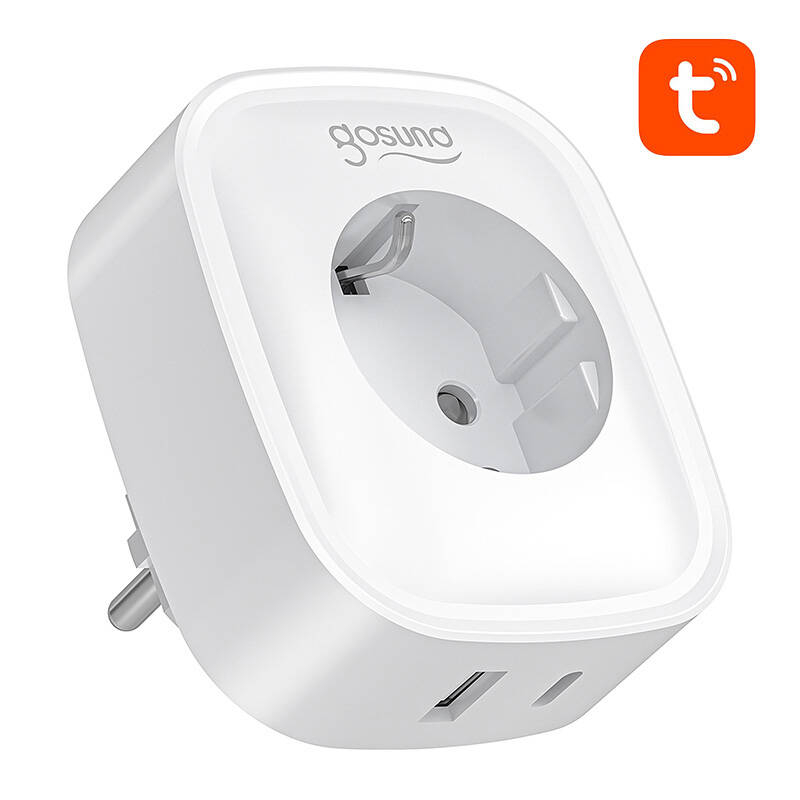 Gosund SP6 16A USB-C 20W Tuya priză inteligentă WiFi/Bluetooth [2]