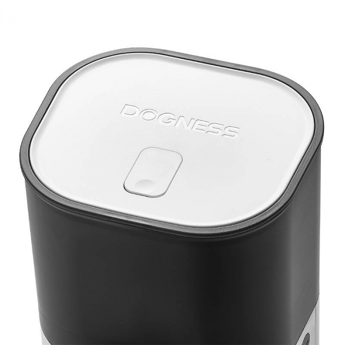 Hrănitor automat pentru animale de companie cu bol metalic Dogness (alb) [4]