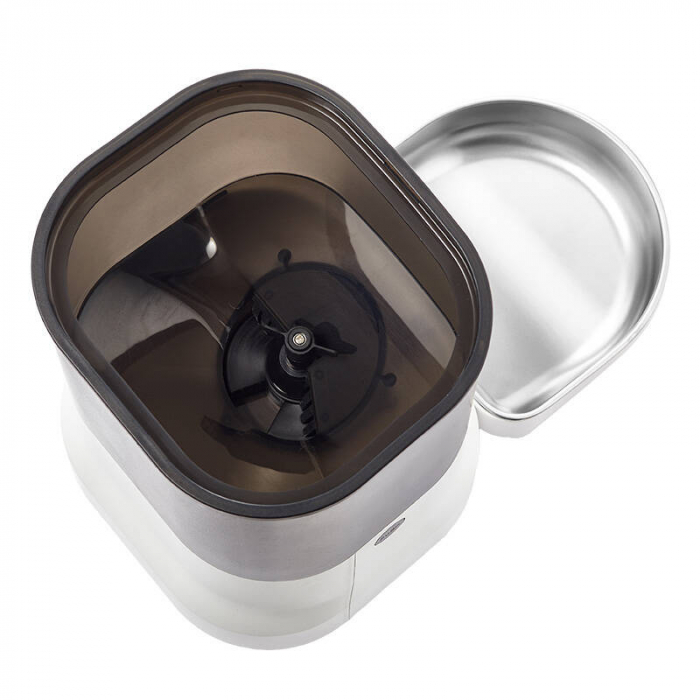 Hrănitor automat pentru animale de companie cu bol metalic Dogness (alb) [5]