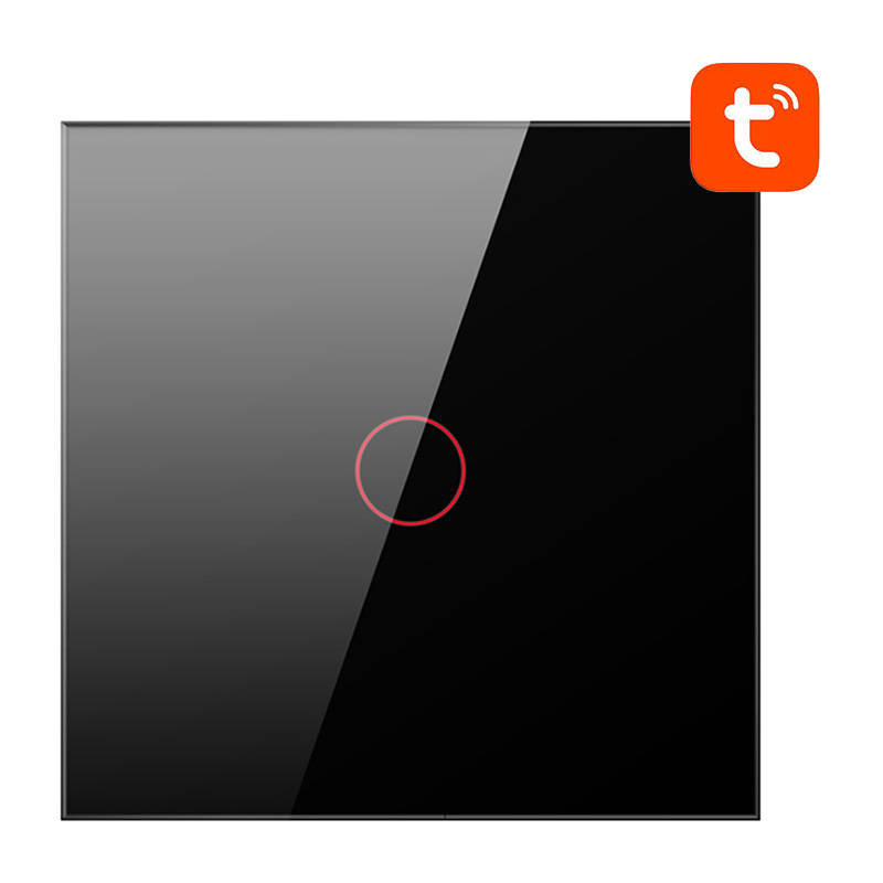 Intrerupator smart WiFi Avatto TS02-EU-B1, 1 Canal, Tuya, Negru [2]