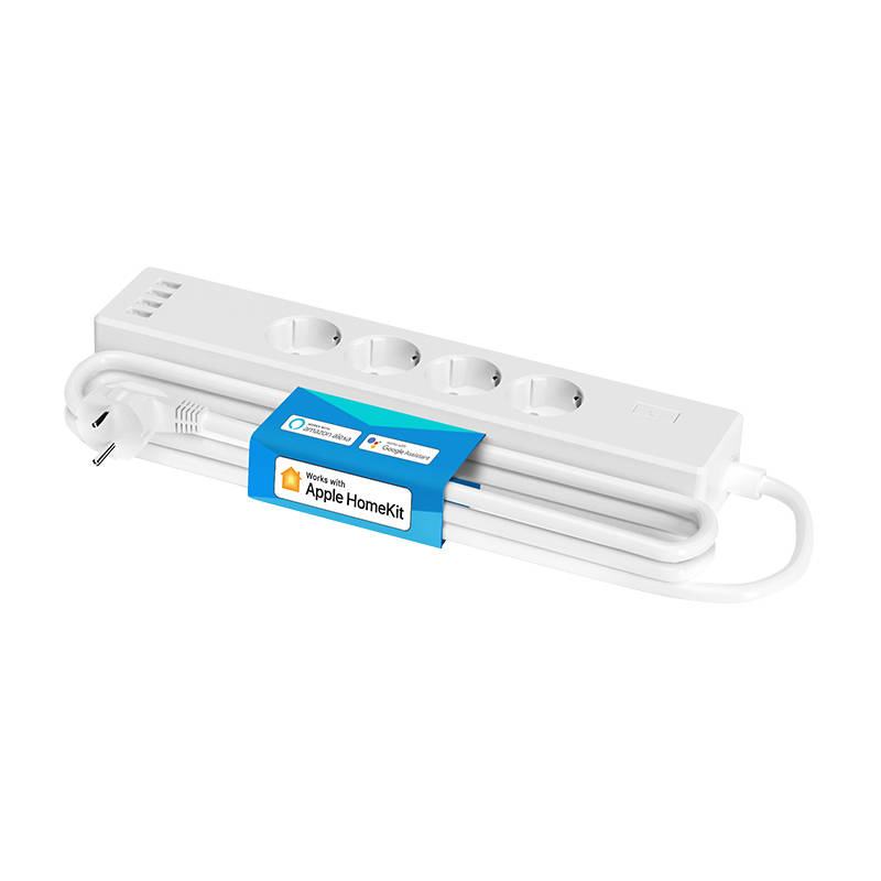 Prelungitor smart Meross MSS425FHK(EU), 4xAC, 4xUSB-A, 1,8m (HomeKit) [2]