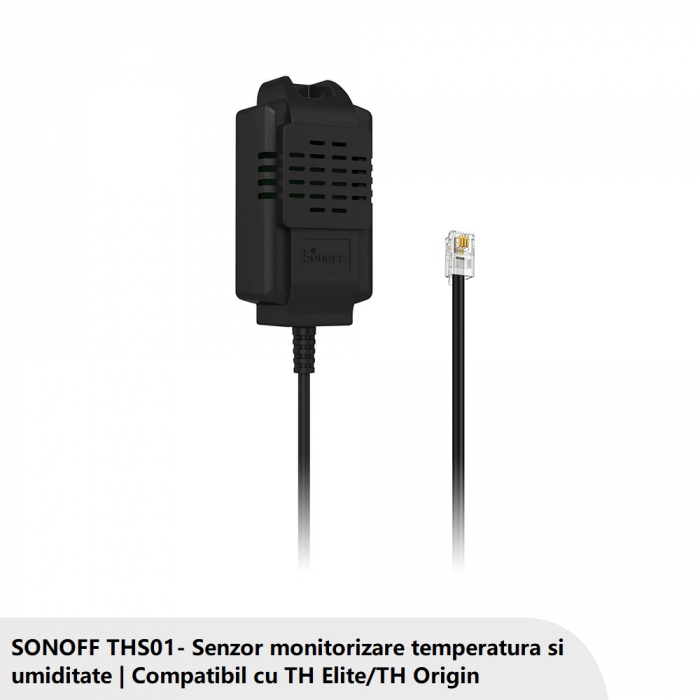 Senzor monitorizare temperatura si umiditate SONOFF THS01 [3]