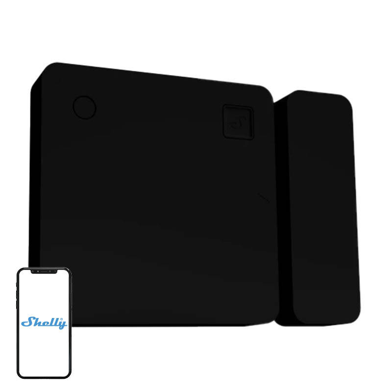 Senzor pentru uși/ferestre Shelly BLU Bluetooth (negru) [1]