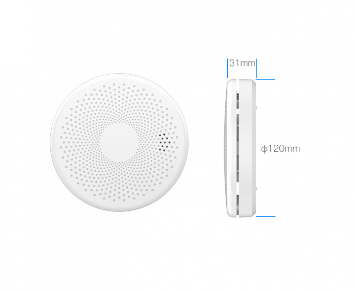 Senzor WiFi de fum si monoxid de carbon 2 in 1, Tuya SMC001 [6]