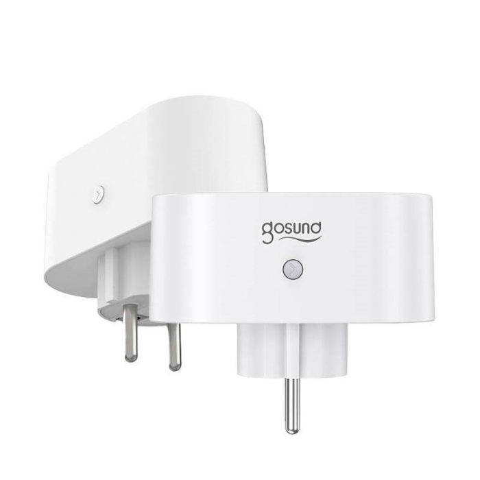 Set 2 prize smart Gosund SP211 cu monitorizarea energiei, putere 3500W, WiFi, Alb [3]