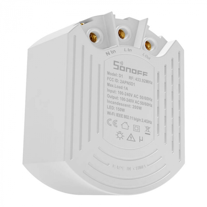 Set releu Inteligent Sonoff D1 si Telecomanda RM433R2 [4]