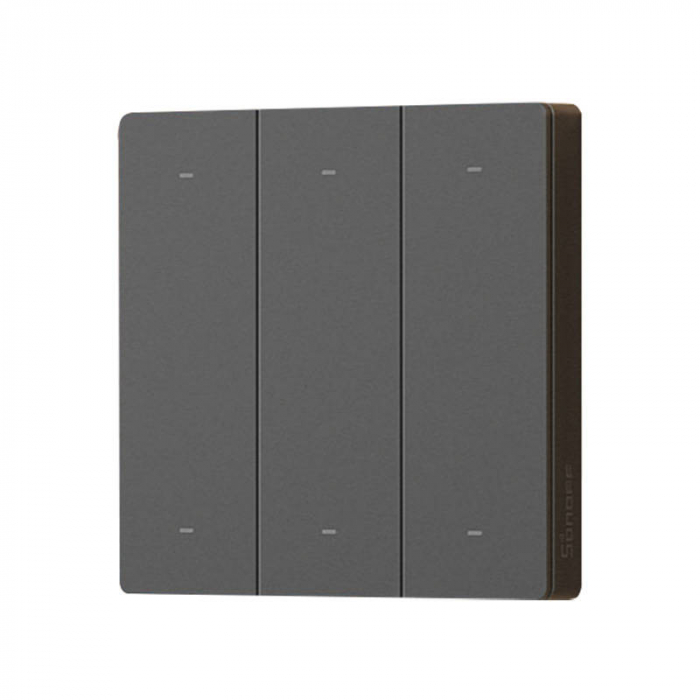 Sonoff R5 - Intrerupator mecanic inteligent cu 6 Butoane, Gri [2]