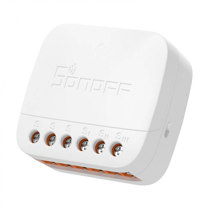 Releu wireless Sonoff S-MATE2, comutator inteligent, Wi-Fi, Alb ( Fara NUL ) [2]