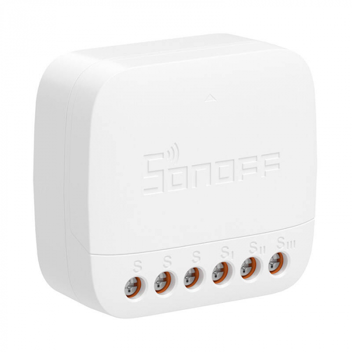 Releu wireless Sonoff S-MATE2, comutator inteligent, Wi-Fi, Alb ( Fara NUL ) [4]