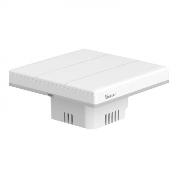 Intrerupator Smart cu Touch si WiFi, Sonoff TX T5 3C ( 3 Canale ) [3]