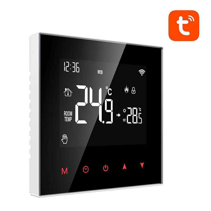 Termostat smart pentru centrala termica, Avatto ZWT100 3A Zigbee Tuya [5]