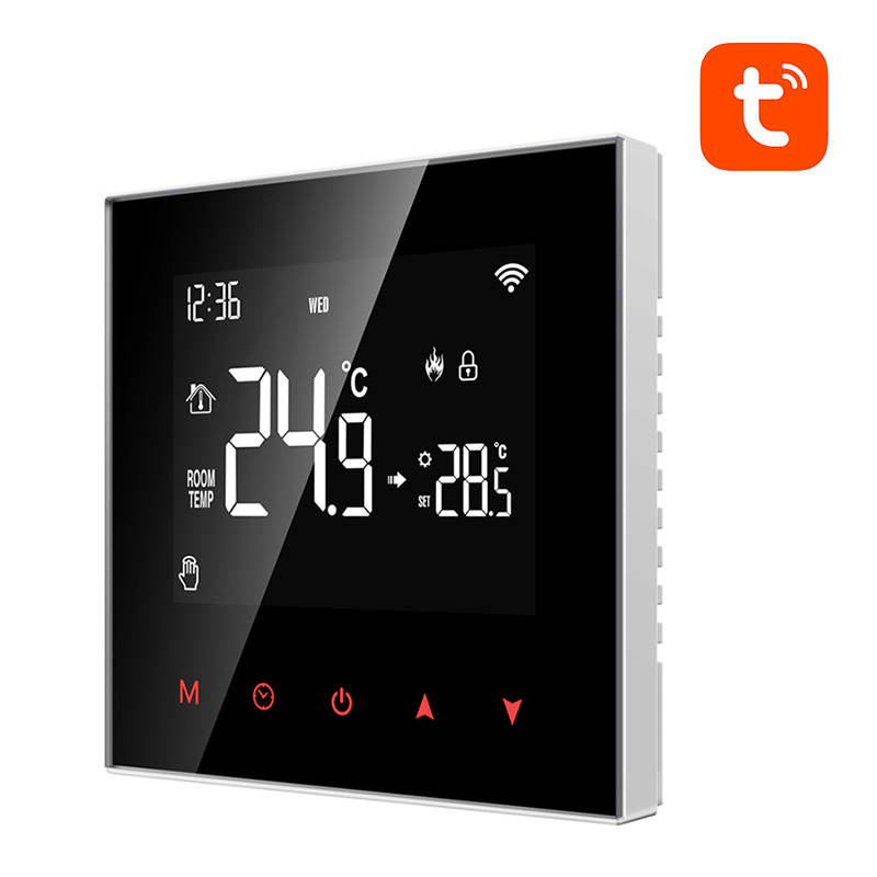 Termostat smart pentru centrala termica, Avatto ZWT100 3A Zigbee Tuya [2]