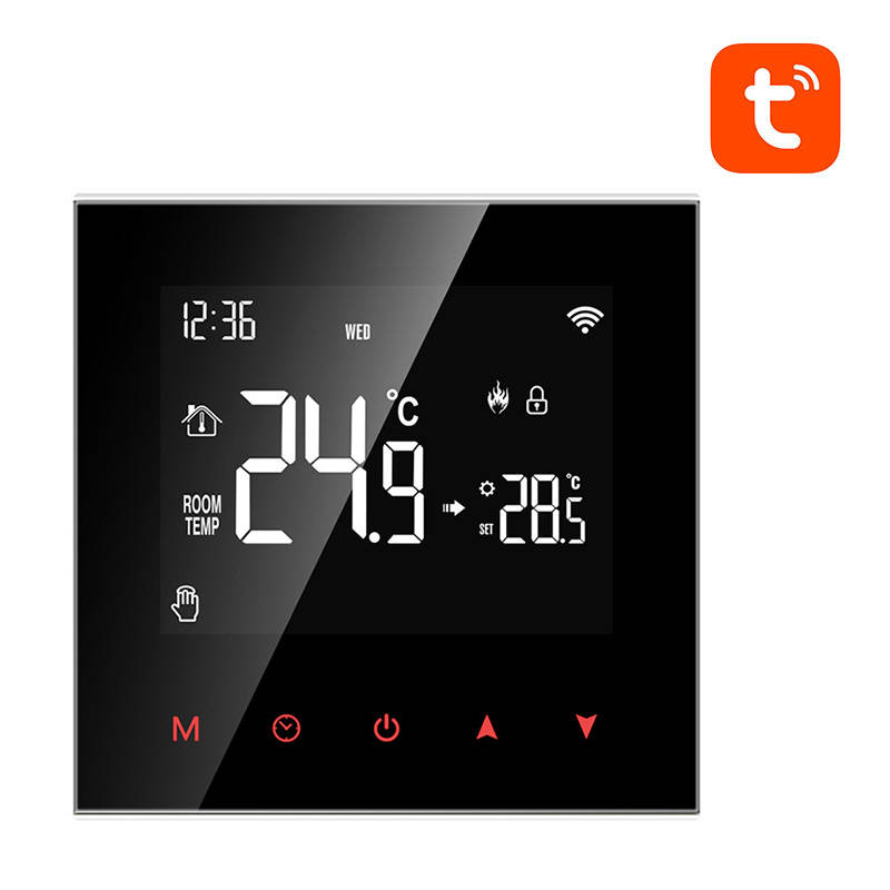 Termostat smart pentru centrala termica, Avatto ZWT100 3A Zigbee Tuya [3]