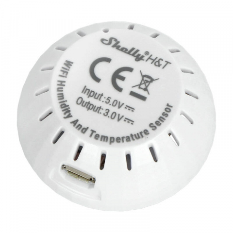 Adaptor USB pentru senzorul de temperatură Shelly H&amp;T (alb) [0]