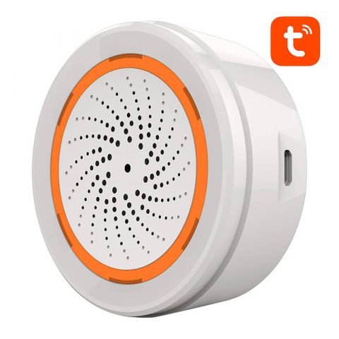 Alarmă inteligentă Sirenă ZigBee NEO NAS-AB02B TUYA [2]