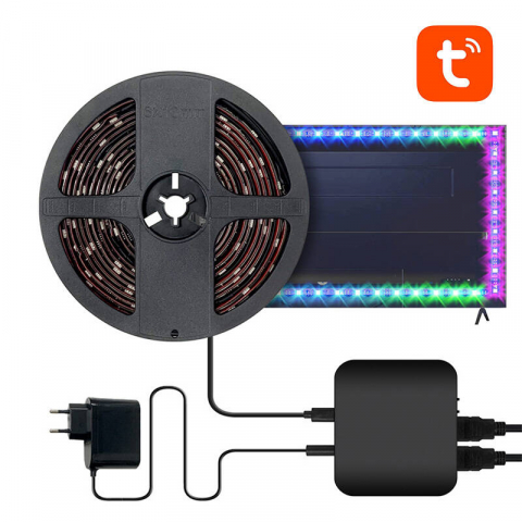 Iluminat Smart - Avatto SLS06 Bandă LED inteligentă pentru TV cu diagonala de 55-65'