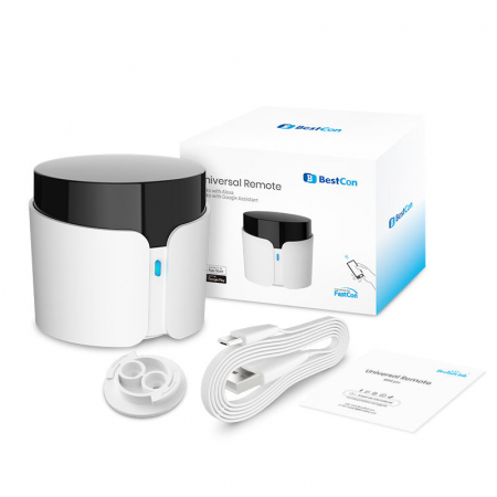 Telecomenzi si huburi - BroadLink RM4C PRO - Telecomanda universala inteligenta, IR, Wireless