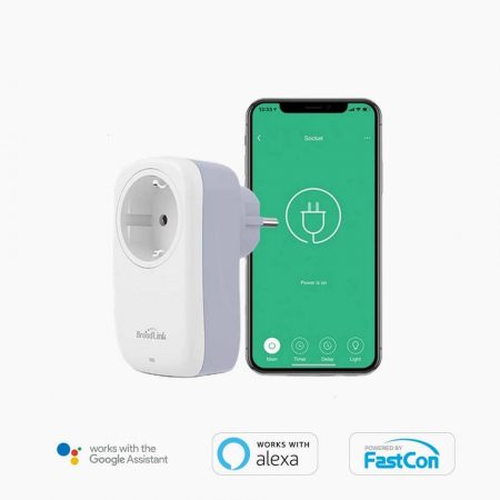 BroadLink SP4L - Priza WiFi, 16A, Lumina de veghe, control din aplicatie [4]