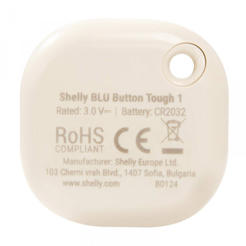 Buton de activare acțiuni și scene Shelly Blu Button Tough 1 (ivory) [1]
