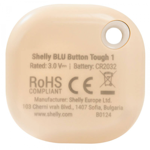 Buton de activare acțiuni și scene Shelly Blu Button Tough 1 (mocha) [1]