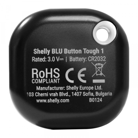 Buton de activare acțiuni și scene Shelly Blu Button Tough 1 (negru) [1]